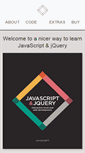 Mobile Screenshot of javascriptbook.com